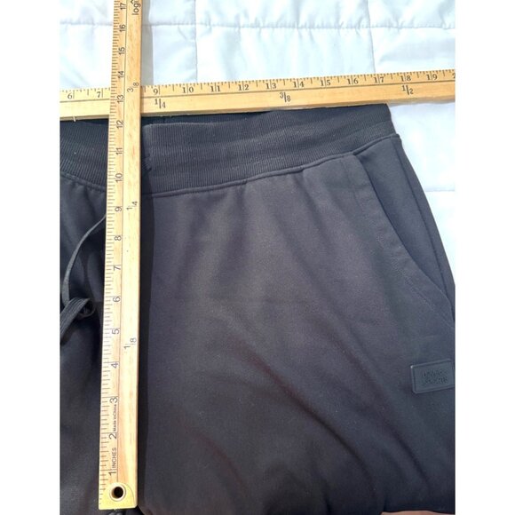 Love & Sports Recycled Polyester Joggers Black Soot Size L - Picture 8 of 8